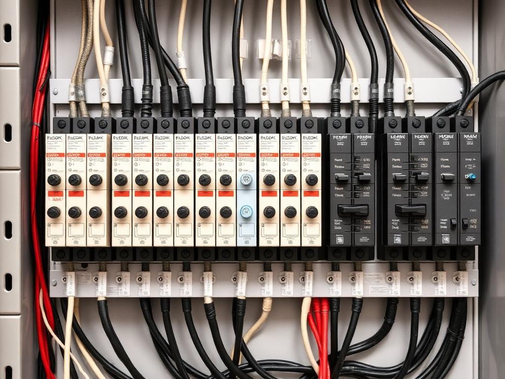 Tableau électrique après